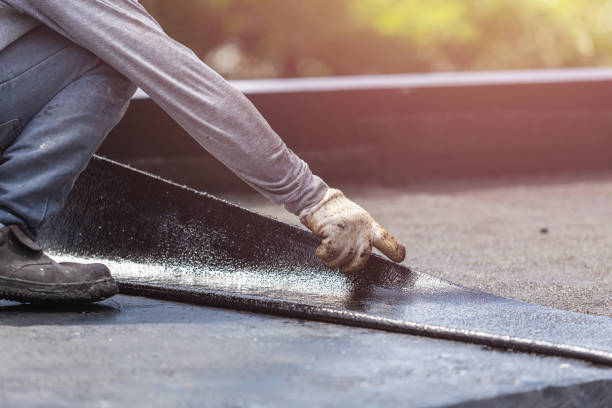 Professional Emergency Waterproofing technician working in Algonquin, IL